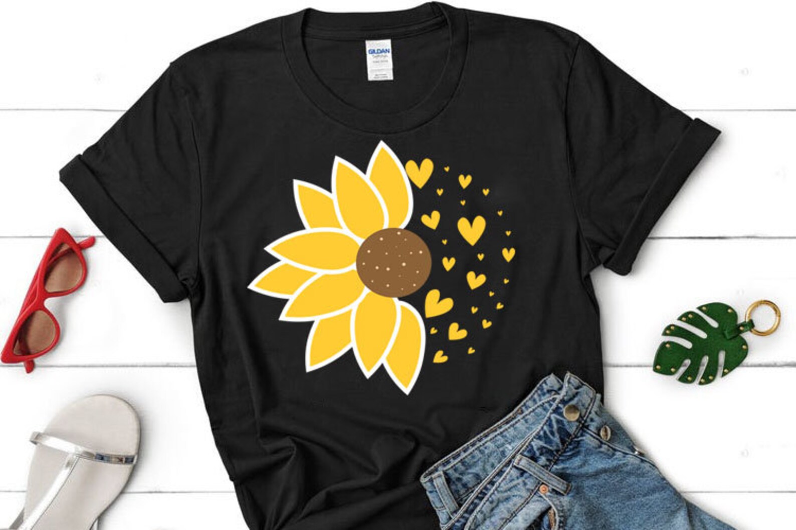Free Free 59 Clipart Sunflower Heart SVG PNG EPS DXF File