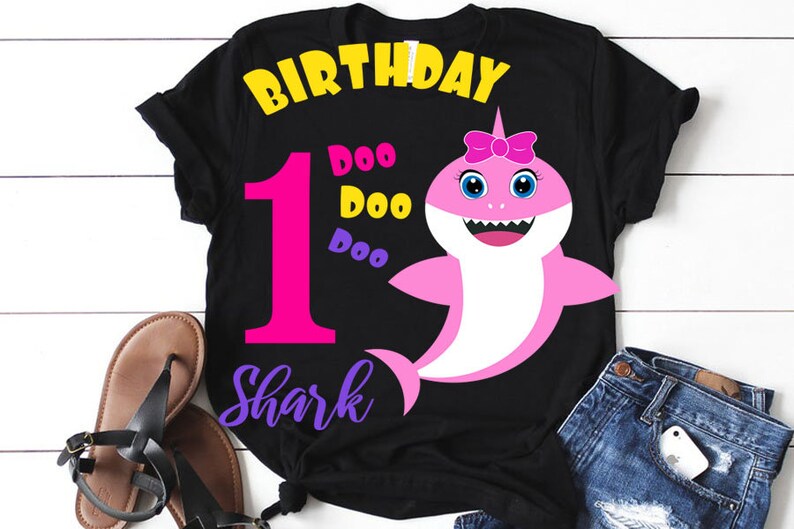 Free Free 84 Pink Baby Shark Birthday Svg SVG PNG EPS DXF File