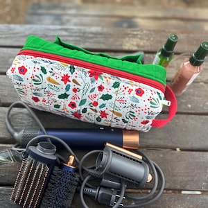 XL gesteppte Organizer-Tasche für Haar-Styling-Werkzeuge,