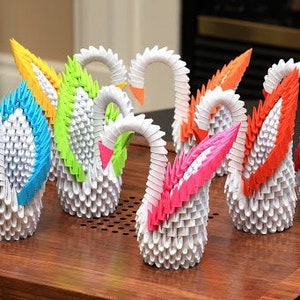 3d Origami Etsy