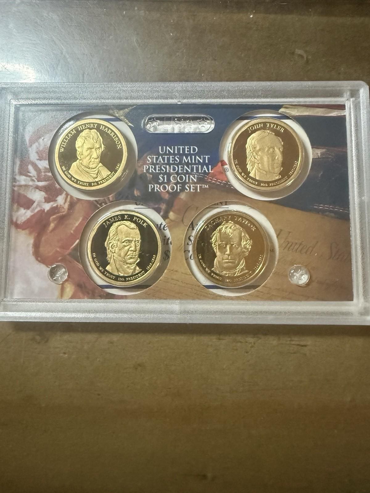 2009 4 Coin Presidential Proof Set with Box/COA