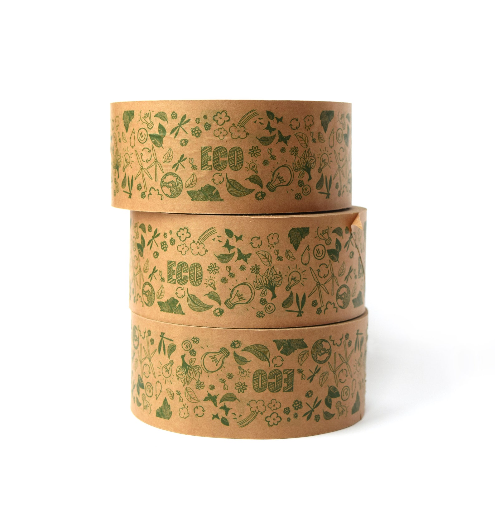 Ecofriendly kraft paper tape Selfadhesive packaging tape Etsy