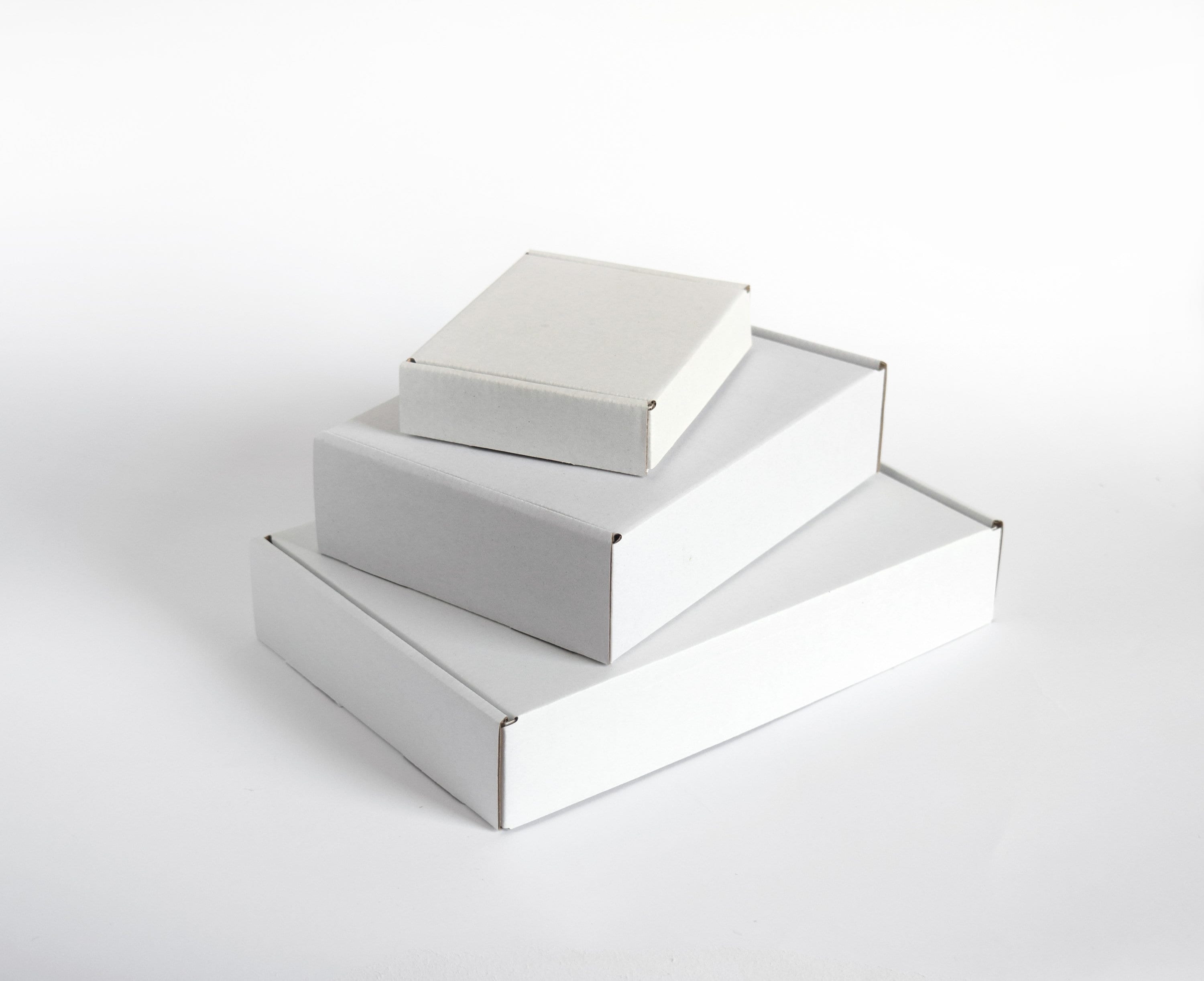 White Cardboard Shipping Boxes - Medium / Large – K. A. Artist Shop