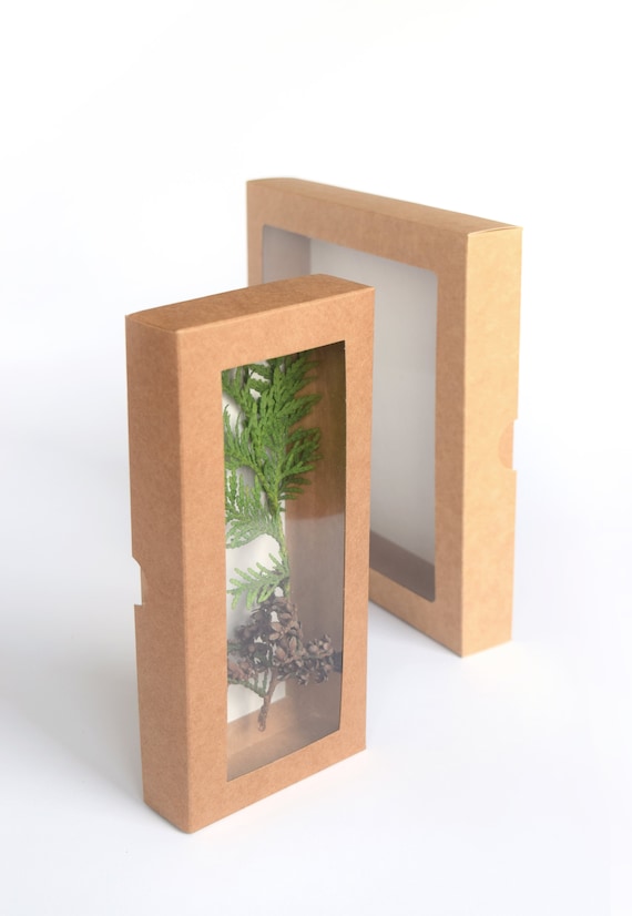 Cajas de ventana de pvc transparente caja ecológica con Etsy España