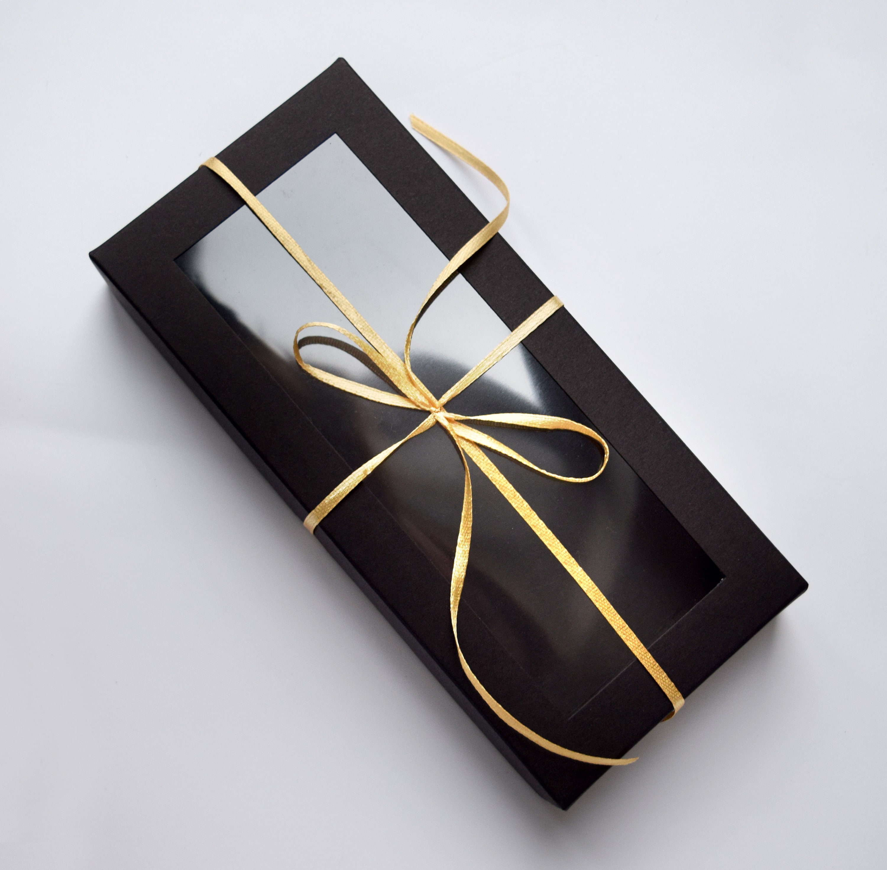 Scatole nere con coperchi per finestre, Scatole opache per regali,  Imballaggi di scatole di carta nera, Scatole trasparenti per regali,  Forniture per imballaggio di prodotti -  Italia