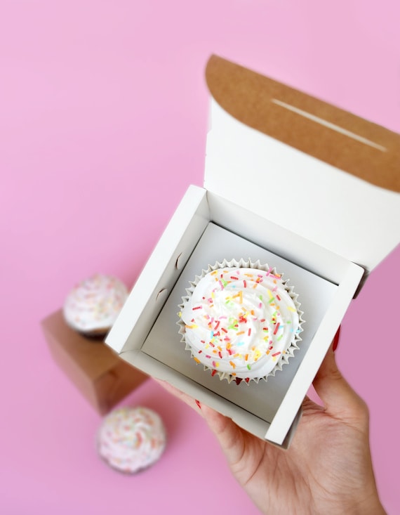 Buy Wholesale China Cupcake Boxes, Food Grade Kraft Cupcake