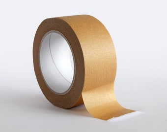 Kraftpapier-verpakkingstape, Kraft Brown zelfklevende verpakking ducktape, Recyclebaar zero waste groene e-commerce verpakking, Plasticvrij