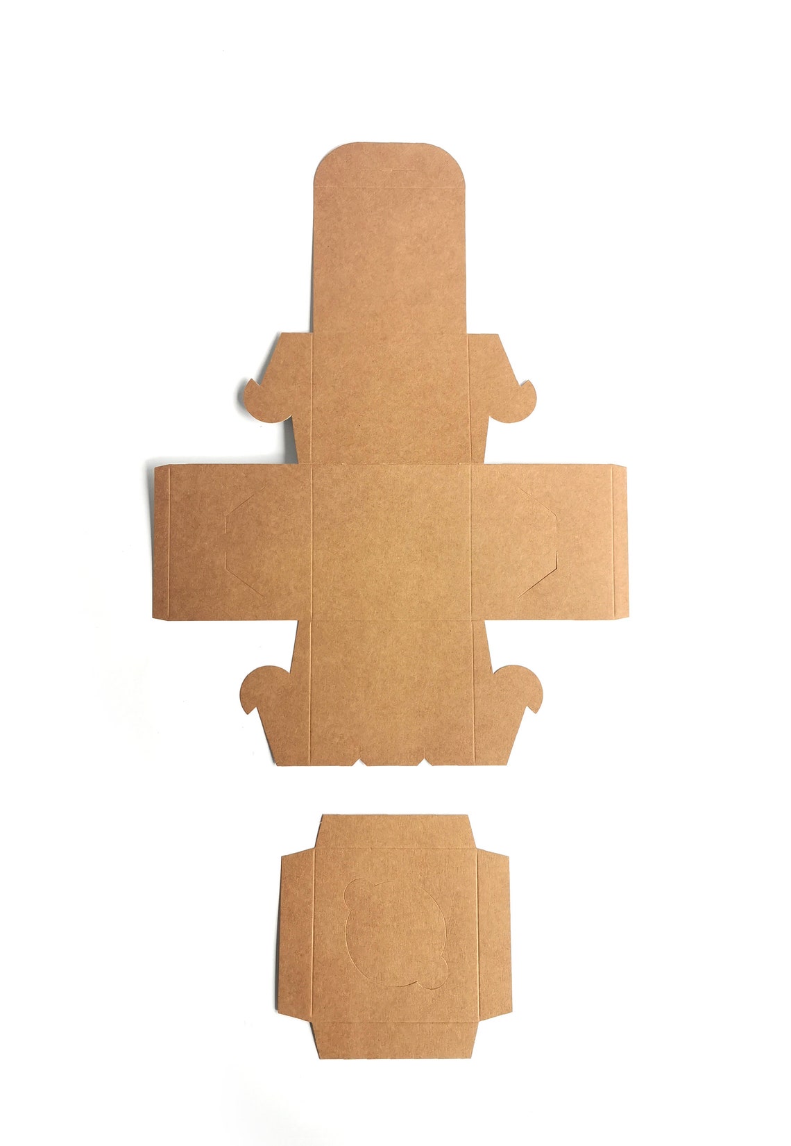 20, 30, 60 Cupcake Packaging Boxes, Kraft or White Individual Cupcake Containers, Eco Friendly