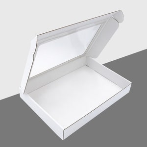 Cajas de Carton con Tapa con Ventana (100 Unidades) — CleanBCN