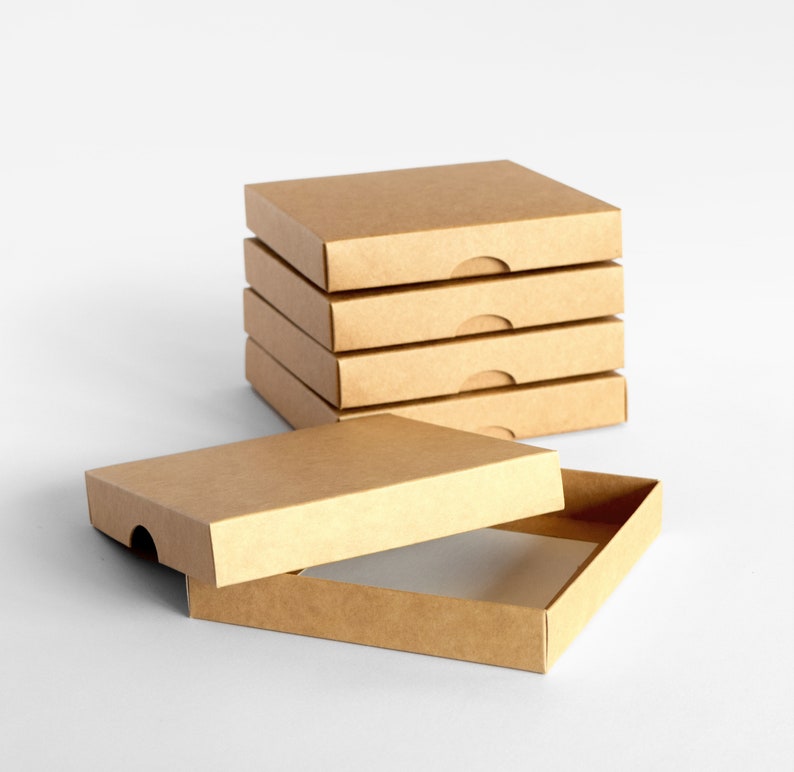50 100 150 Kraft Paper Eco Friendly Packaging Boxes in Bulk Etsy