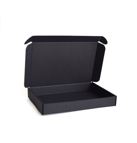 Black Cardboard Packaging Boxes, Matte Black Shipping Box, Black Gifts  Boxes, Cardboard Packing Boxes for E-commerce 