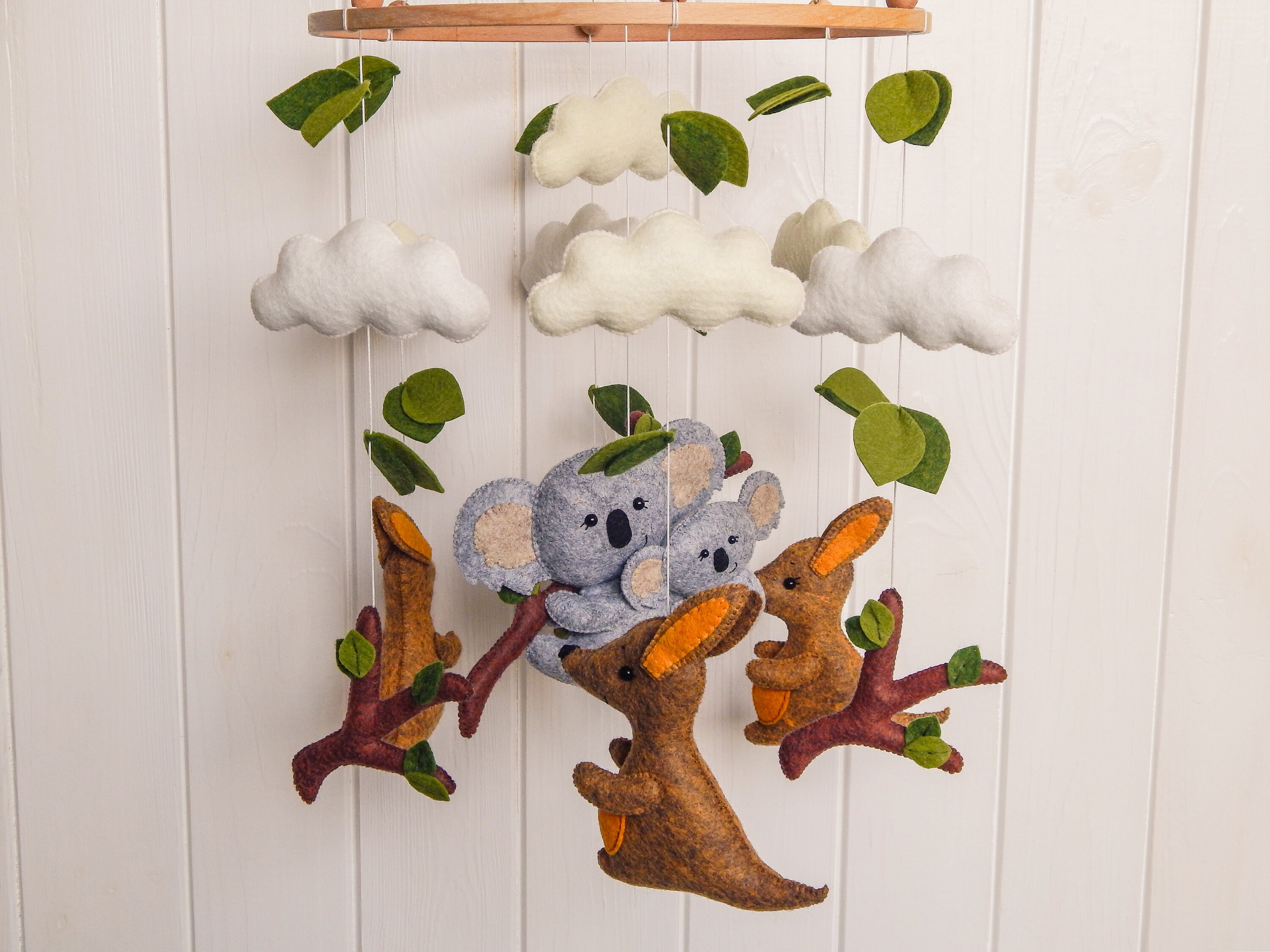 Baby Mobile Australian Baby Mobile With Koala Kangaroo and Etsy