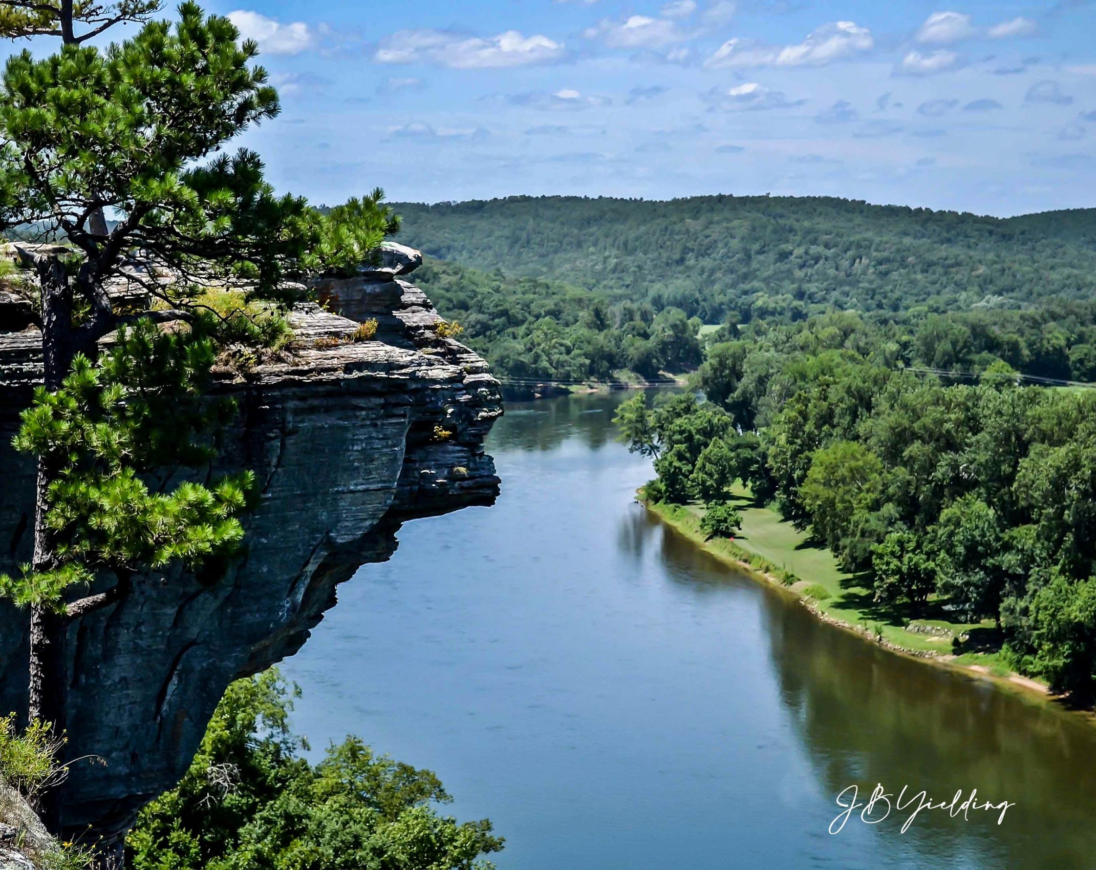 Calico Rock Arkansas City Park Bluff White River Ozarks Etsy