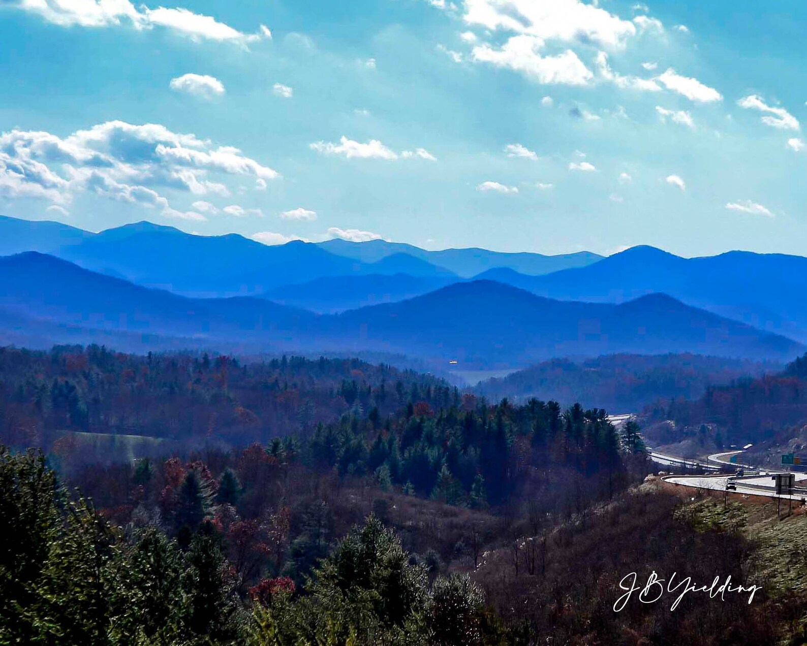Blue Ridge Mountains North Carolina Tennessee Etsy New Zealand