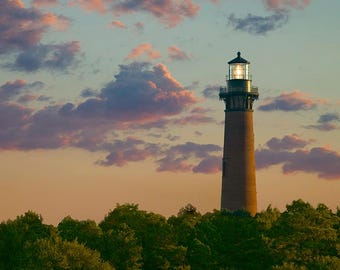 Currituck Lighthouse Sunrise Photography: Outer Banks Print