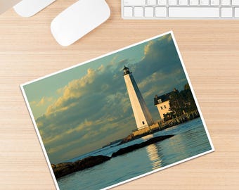 New London Harbor Lighthouse: Long Island Sound Artwork