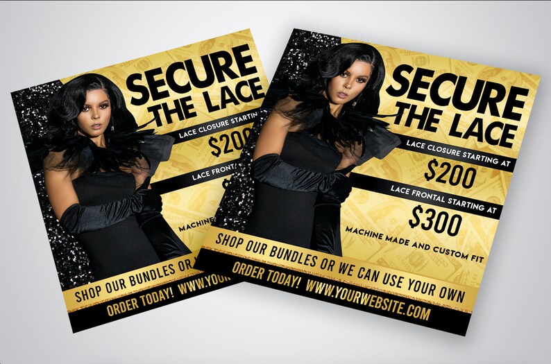 Lace Wigs Flyer