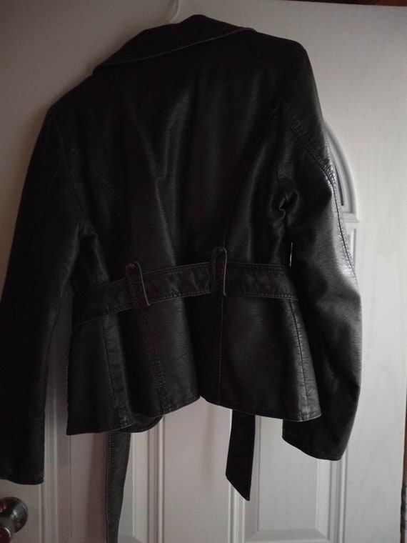 Vintage Big Chill Women's Jacket, Faux Leather, M… - image 2