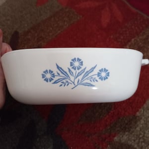 Vintage Corningware Casserole Dish, 1 Qt,  No Lid, 1970&#39;s