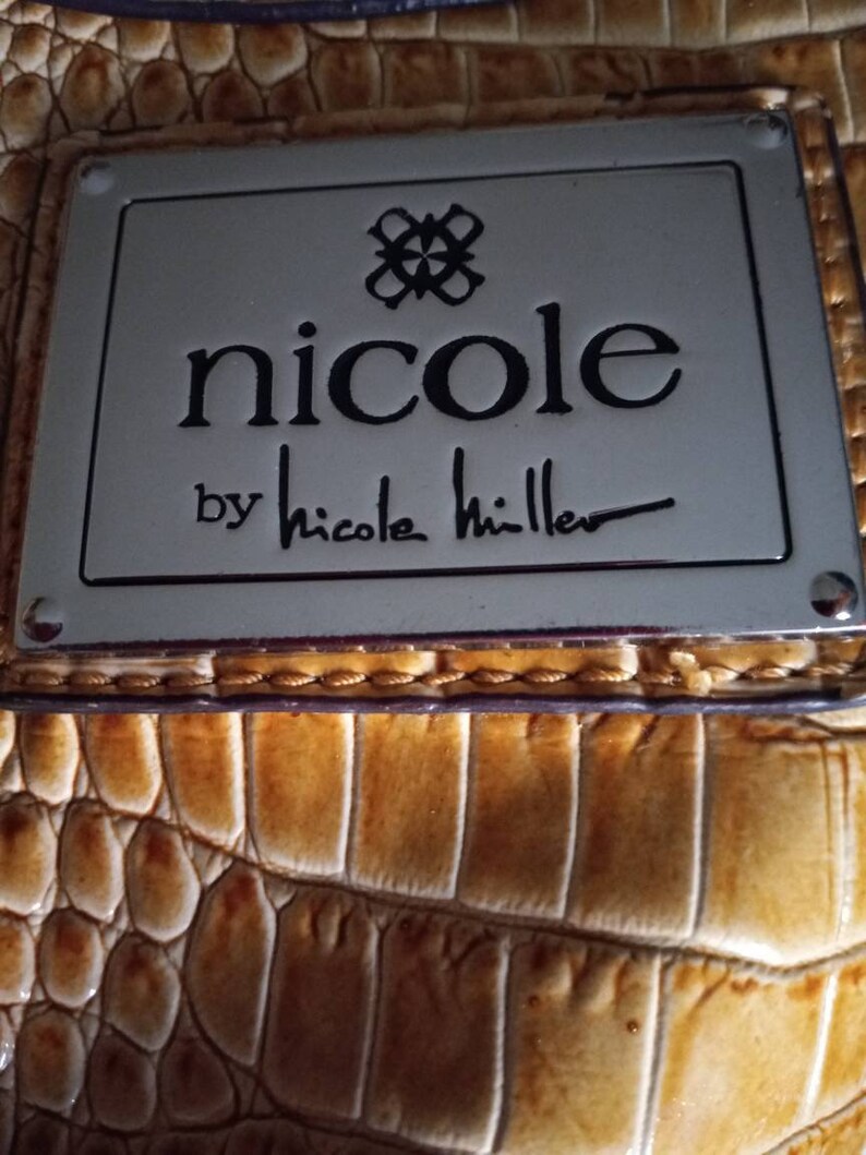 Vintage Nicole Miller Handbag Etsy