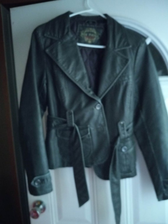 Vintage Big Chill Women's Jacket, Faux Leather, M… - image 1
