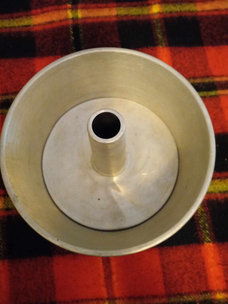 Vintage Angel Food Cake Pan, Aluminum Etsy