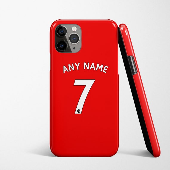Iphone Personalised Football Phone Case Man Utd Etsy UK