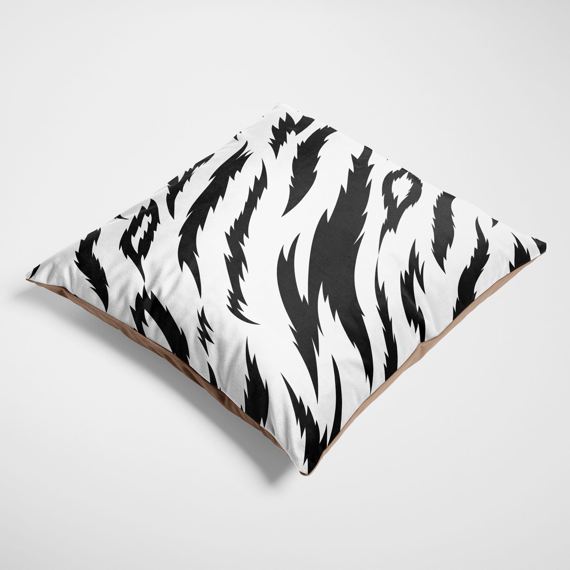 Custom White Tiger Print Cushion Etsy UK