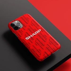 Manchester United 92 - iPhone Football Phone Case - Full Protection - Red - Unofficial Football Soccer Gift