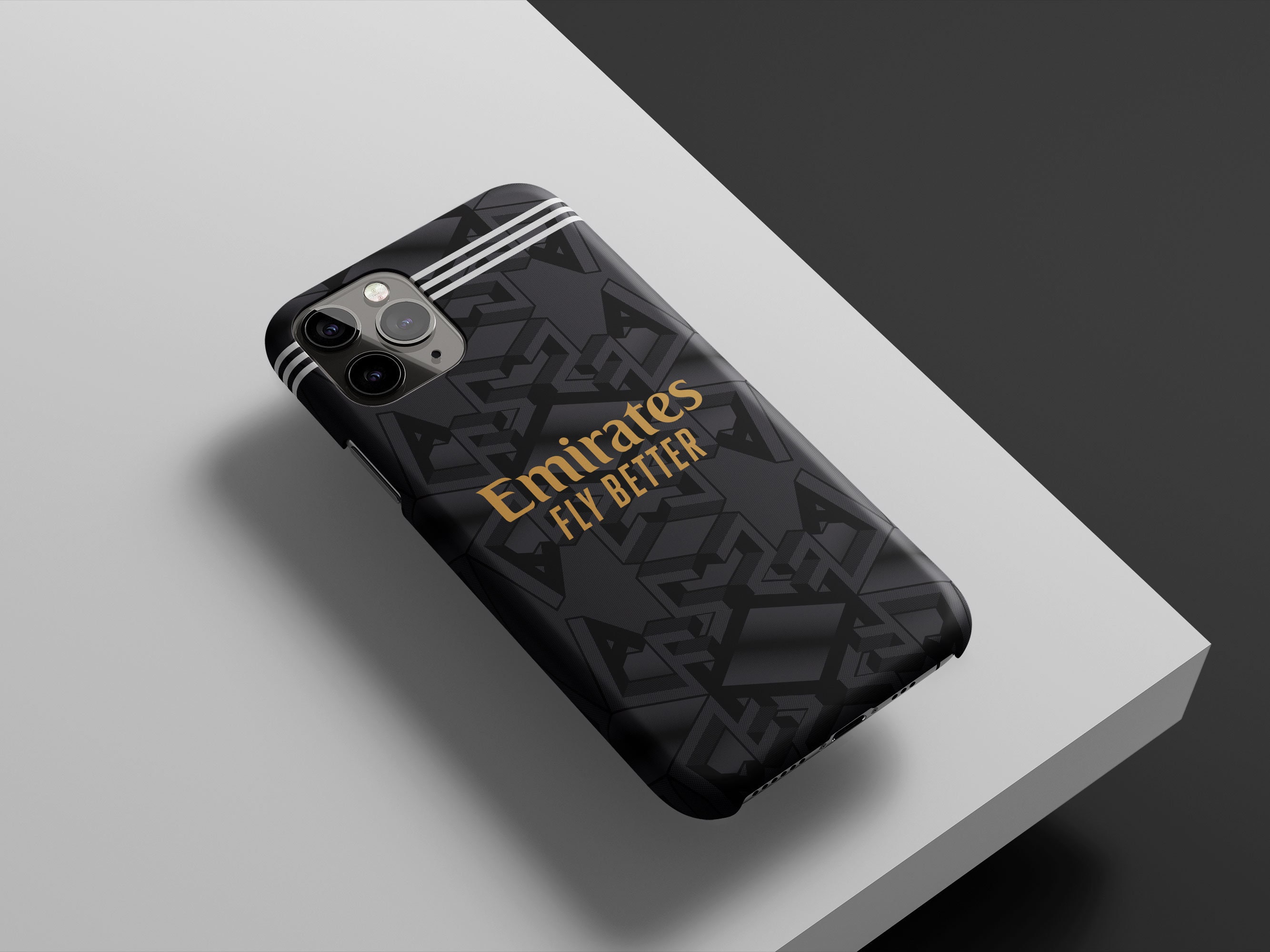 Arsenal Black Third 22/23 - iPhone Football Jersey Phone Case