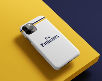 Real Madrid 23/24 - iPhone Football Jersey Phone Case - Full Protection - White - Unofficial - Football Soccer Gift