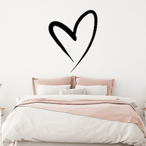 Wall Sticker Heart Window Home Decor Decal Living Room Bedroom Art Vinyl