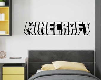 Wall Sticker Game Name Window Home Decor Bedroom Game Room Kids Decal Art Vinyl