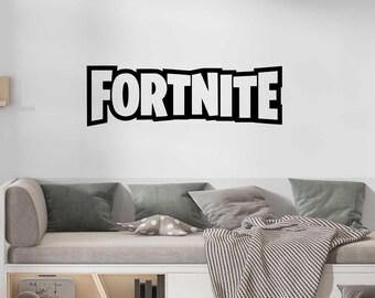 Wall Sticker Game Name Window Home Decor Bedroom Game Room Kids Decal Art Vinyl