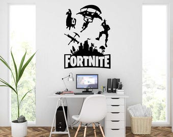 Wall Sticker Gamer Llama Characters Window Home Decor Bedroom Game Room Kids Decal Art Vinyl