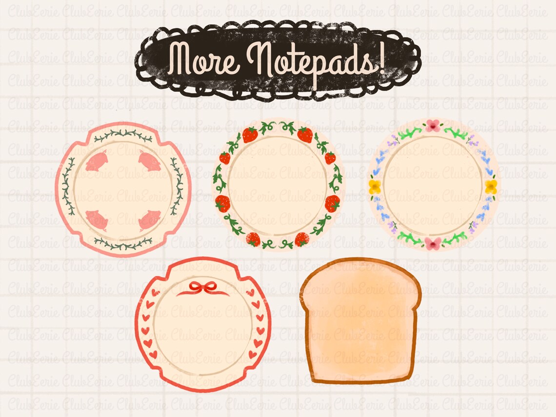 Cottagecore Sticker Pack | Digital Planner Stickers | iPad Sticker ...