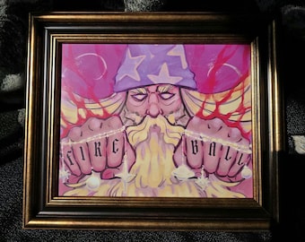 Wizard Art Print 8x10 | Gothic decor, Dark fantasy, D&D art, Medieval core