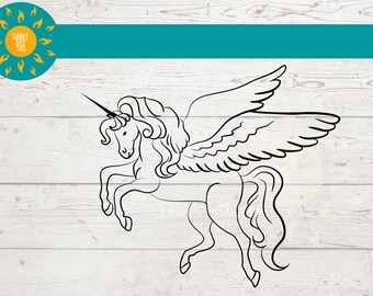 Download Unicorn Wings Svg Etsy 3D SVG Files Ideas | SVG, Paper Crafts, SVG File
