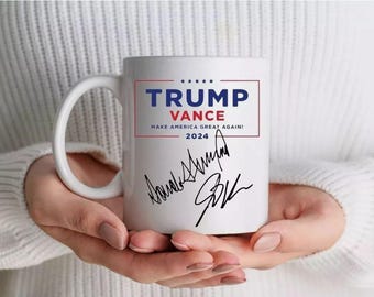 Donald Trump 2024 Election Make America Great Again Coffee Mug 11z oz Gift