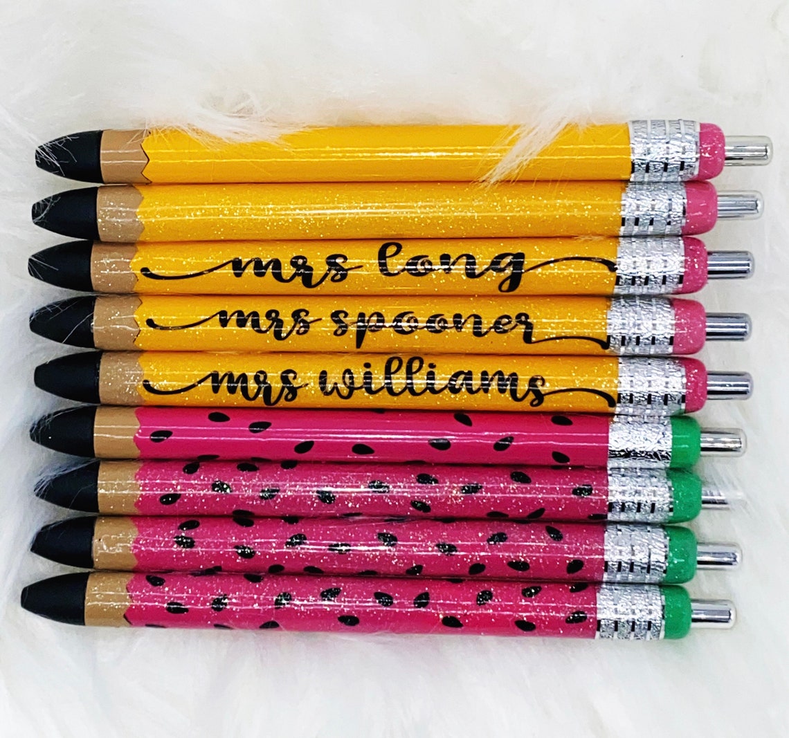 Vinyl Pencil Pen Wrap Template svg/png/jpeg/.studio/eps/dfx | Etsy