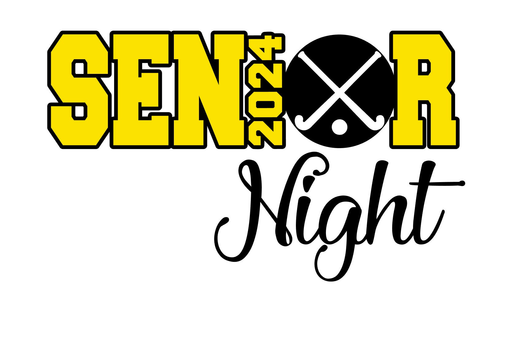 SVG Cutting File Senior Field Hockey 2024 includes Mom/night Files ...