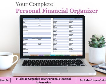 Your Complete Personal Financial Organizer
