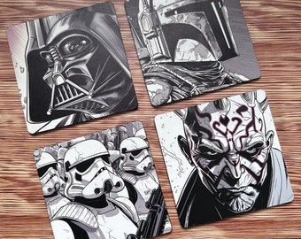 Star Wars Wooden Coasters