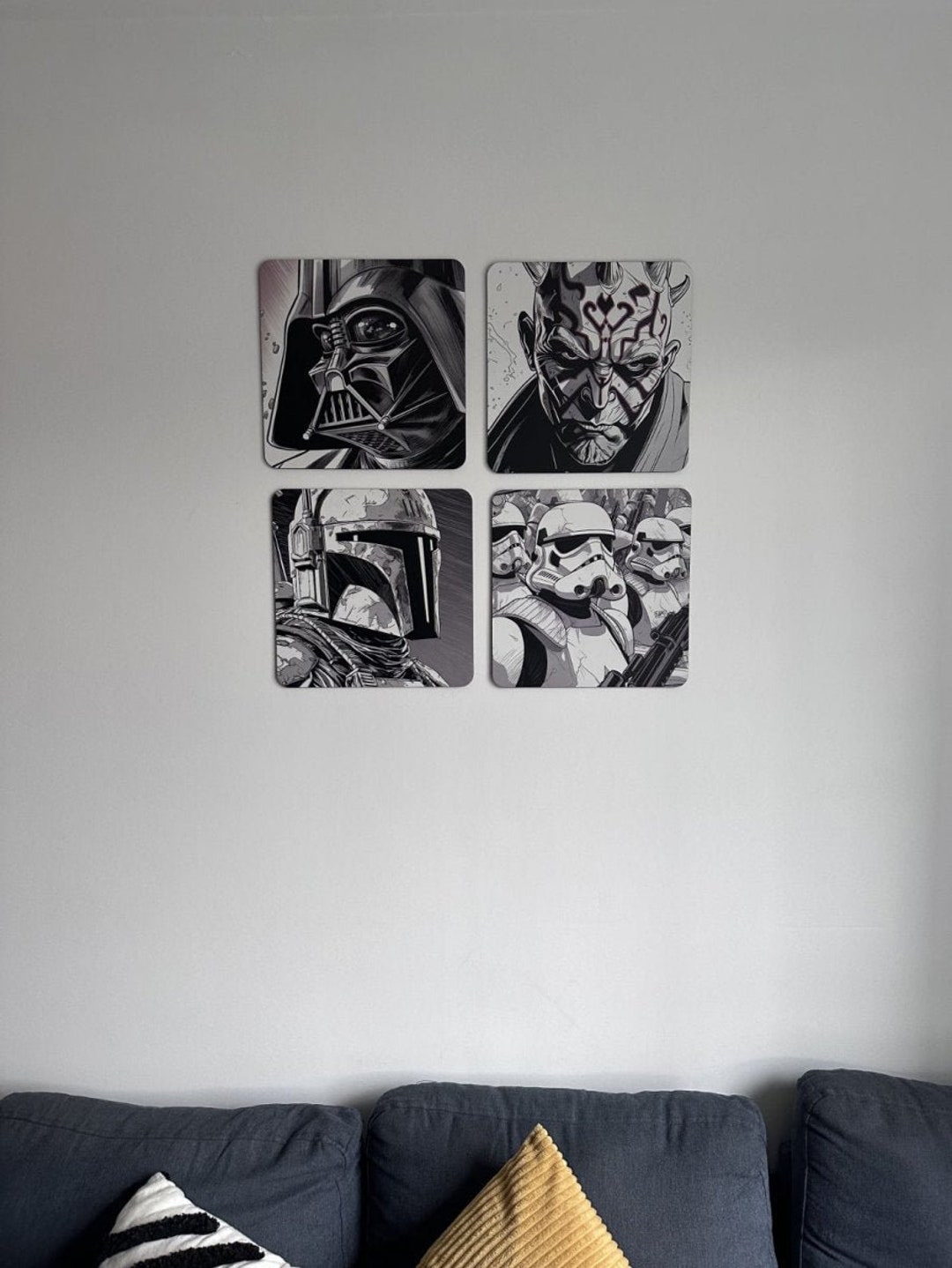 Star Wars (A New Hope) 30x30cm MDF Wooden Wall Art Print main image 0
