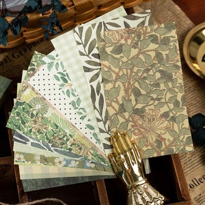 60 Sheets Wove Paper Pack Size 8cm*13cm // Journal Decorative Paper Pack  // 20 Different Patterns * 3 Sheets // Journal Craft Paper Supply