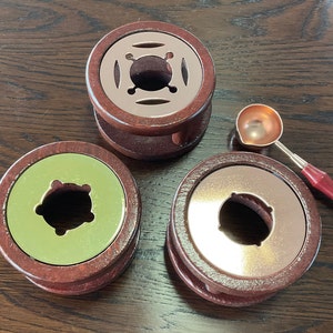 Wax Seal Melting Tool Set: Burner Stove Furnace + Spoon // Wax Melter // Wax Spoon // Small Wax Seal Tools