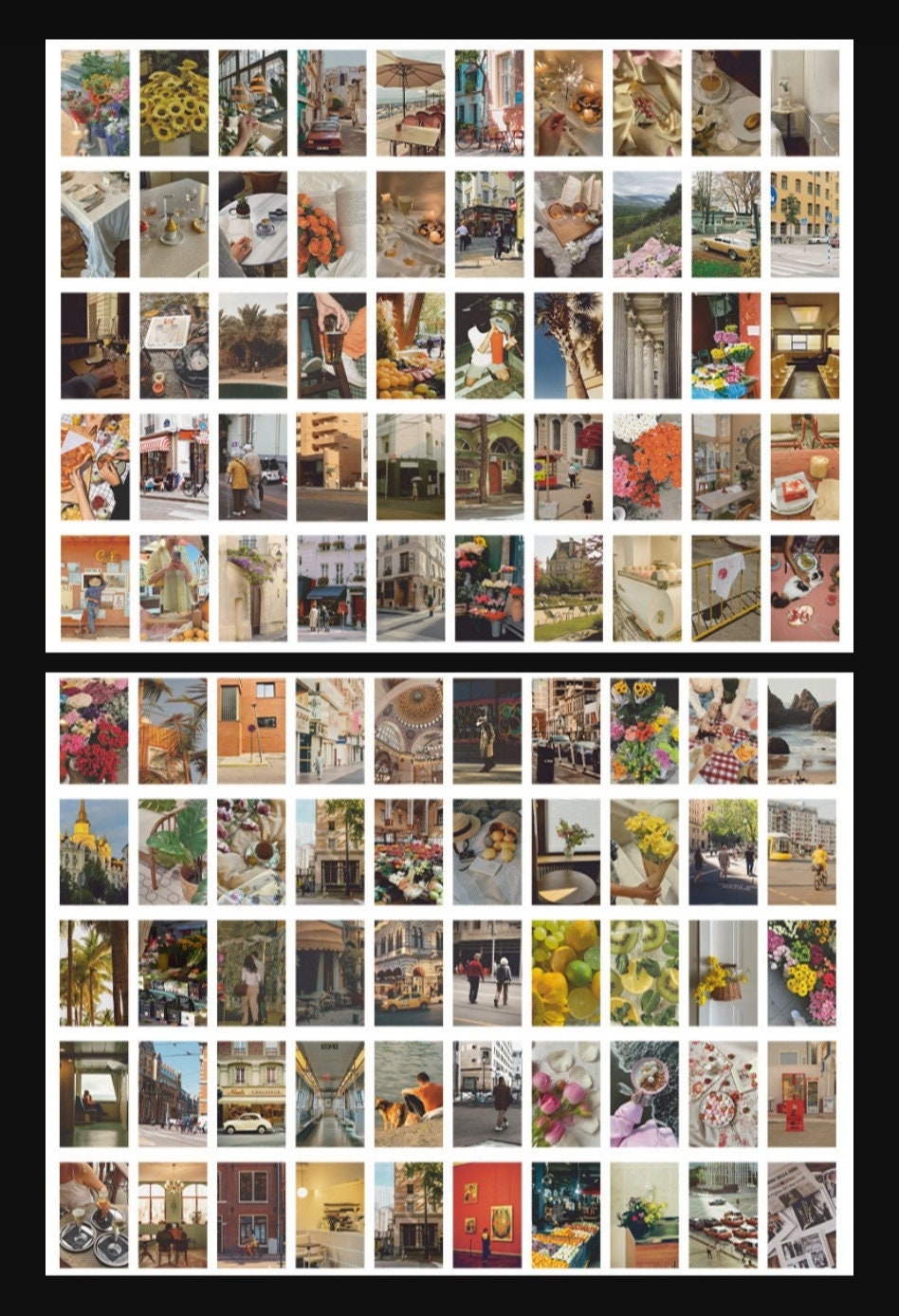 100 Pages Life Theme Paper Sticker Book Sticker Size 8.3cm * 12.8cm ...