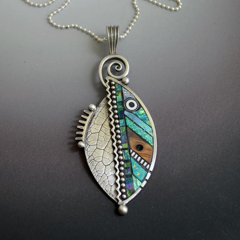 Vintage Navaho Pendant Necklace - Etsy