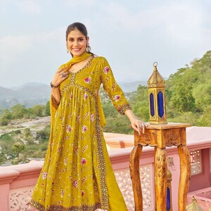 Buy Alia Cut Suit Online In India Etsy India