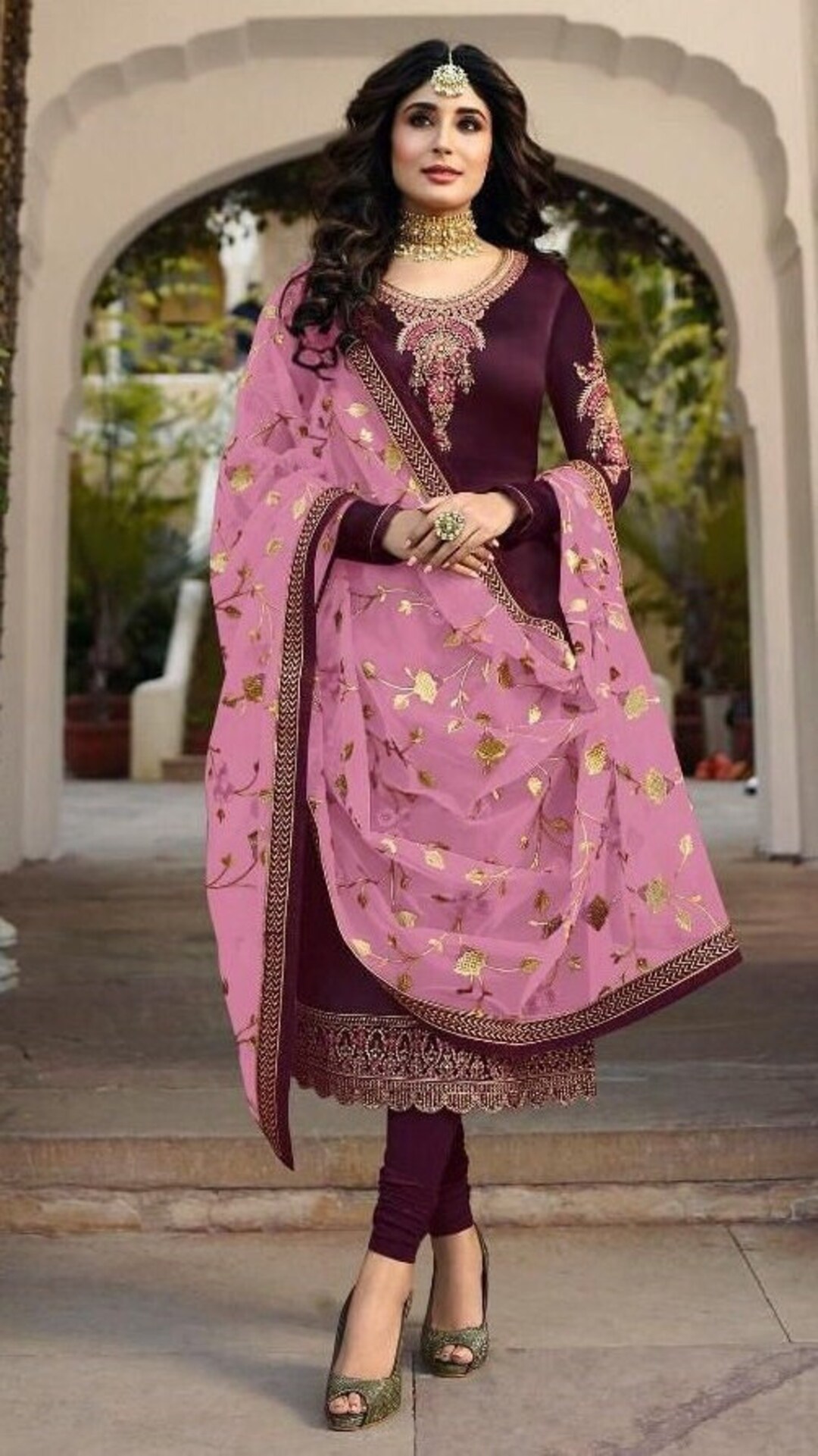 Trendy Purple Modal Butti Designer Party Wear Heavy Salwar Suit Collection With Purple Santoon